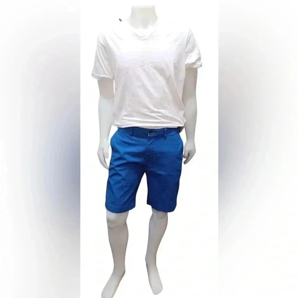 Brooks Brothers Blue Walking Shorts Size 36